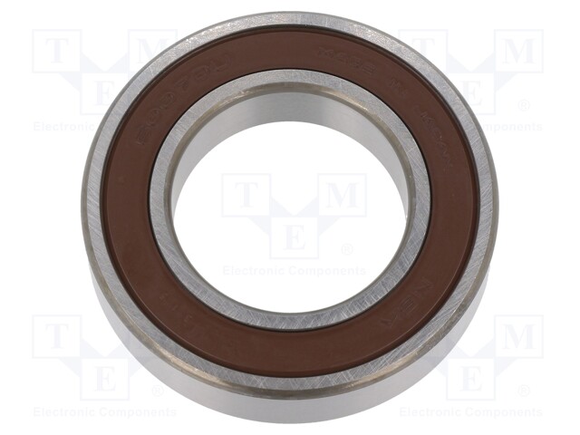 Bearing: ball; Øint: 35mm; Øout: 62mm; W: 14mm; bearing steel