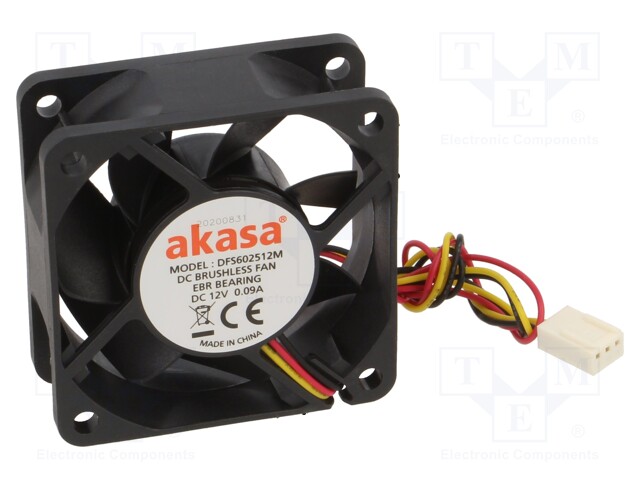 Fan: DC; axial