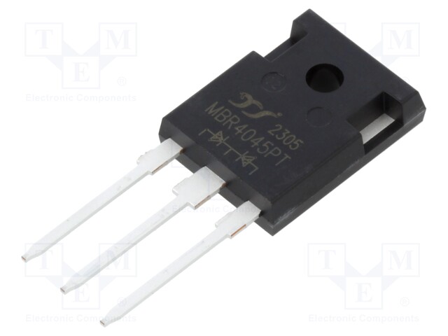 Diode: Schottky rectifying; THT; 45V; 40A; TO247-3; tube