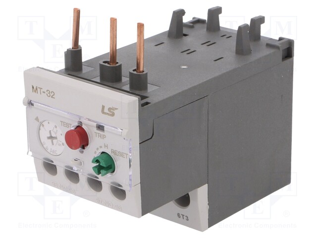 Thermal relay; Series: METASOL; Auxiliary contacts: NO + NC; IP20