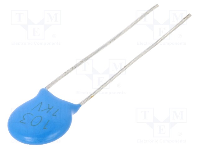 Capacitor: ceramic; 10nF; 1kV; Y5U; ±10%; THT; 5mm