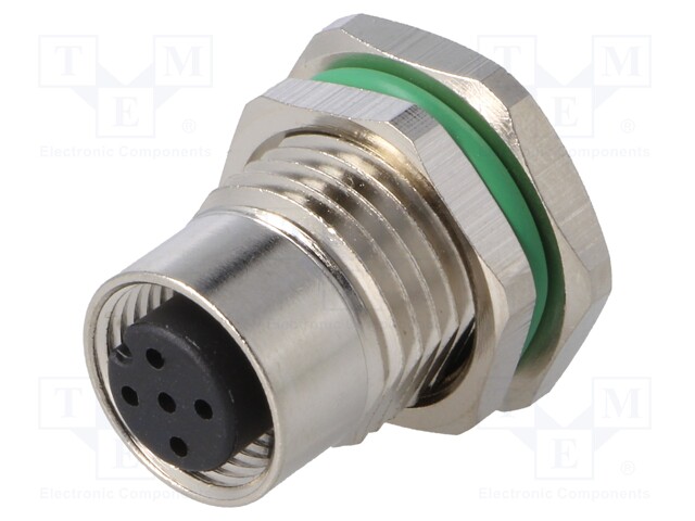 Socket; M12; PIN: 5; female; A code-DeviceNet / CANopen; THT; IP67