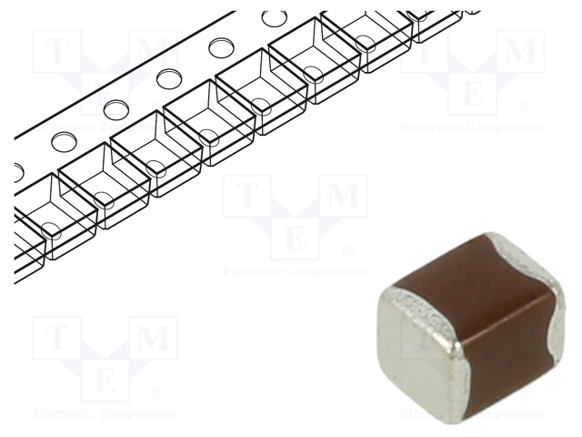 Capacitor: ceramic; 10uF; 75VDC; X7R; ±10%; SMD; 1210