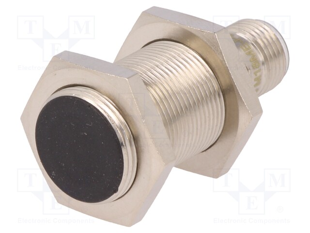 Sensor: inductive; Output conf: PNP / NO; 0÷8mm; 10÷30VDC; M18