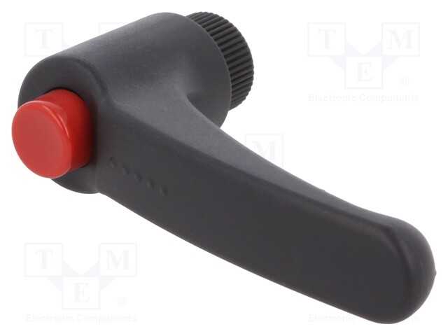 Lever; adjustable; Thread len: 20mm; Lever length: 95mm; -30÷130°C