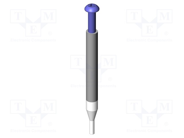 Push rod; Ø: 2.5mm; screw-in; L: 60mm; Thread: M4x10