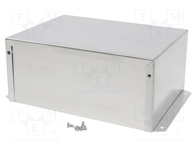 Enclosure: multipurpose; X: 152mm; Y: 203mm; Z: 89mm; 1411; aluminium