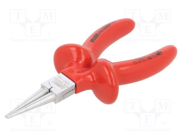 Pliers; insulated,round; 140mm