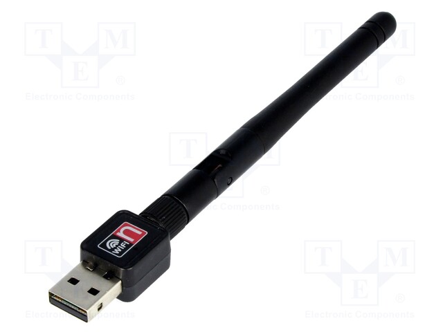 Module: WiFi; USB 2.0; USB A; Protocol: IEEE 802.11b/g/n; 5VDC