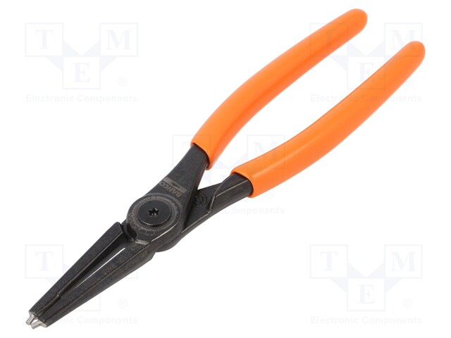 Pliers; internal circlip; Ring: internal; Pliers len: 225mm