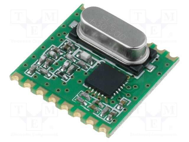 Module: RF; FM transmitter; FSK; 868MHz; SPI; 1.8÷3.6VDC; 20dBm