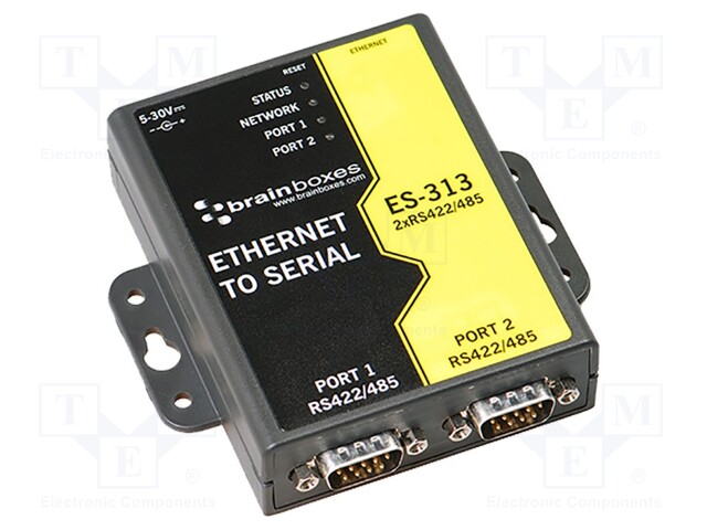 Industrial module: serial device server; Number of ports: 3