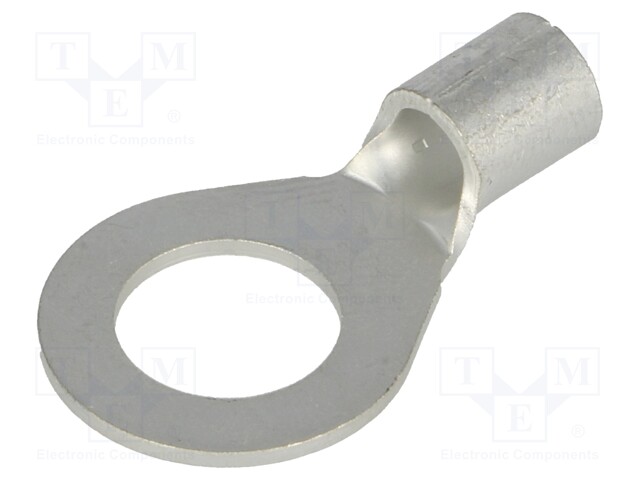 Ring terminal; M10; 6÷10mm2; crimped; for cable; non-insulated