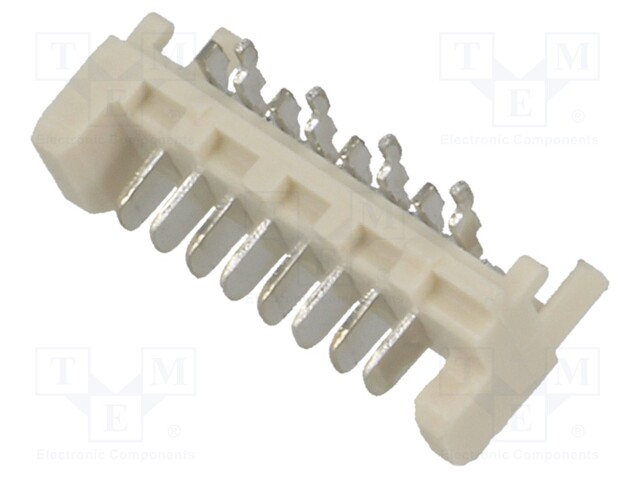 Socket; wire-board; male; PIN: 8; 1.27mm; SMT; PicoFlex; 1.2A; tinned