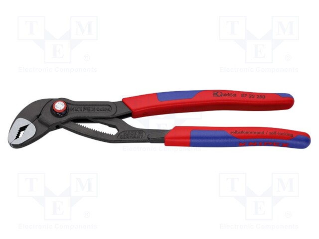 Pliers; for pipe gripping,Cobra adjustable grip