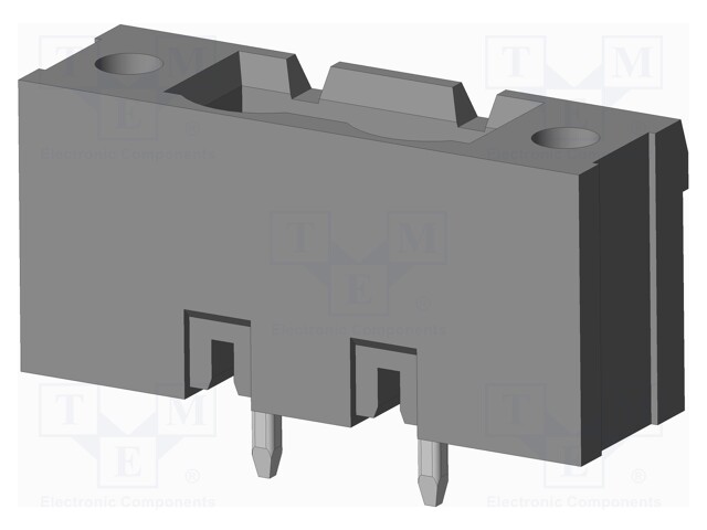 Connector: pluggable terminal block; socket; male; on PCBs