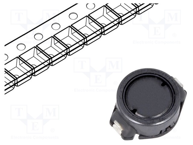 Inductor: wire; SMD; 82uH; 750mA; 380mΩ; 12.7x10x5.2mm; ±15%