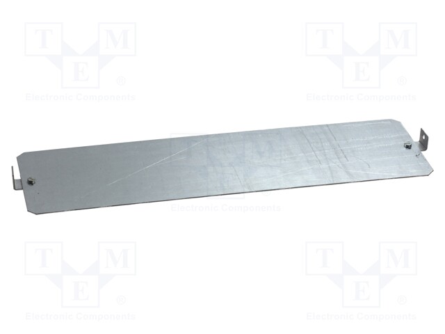 Mounting plate; galvanised steel; W: 150mm; L: 600mm