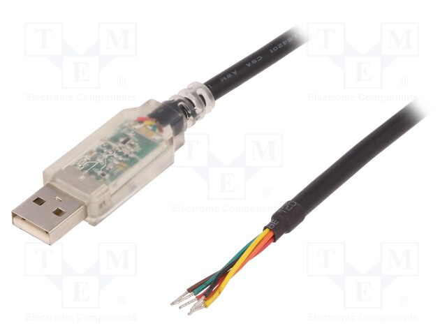 Module: cable integrated; UART,USB; USB A; V: lead; 1,8VDC; USB-TTL