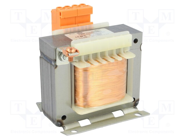 Transformer: mains; 100VA; 230VAC; 230V; Leads: terminal block