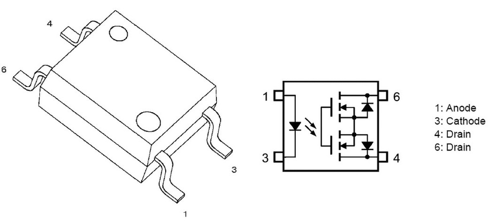 Relay: solid state; Ucntrl: 1.1÷1.4VDC; Icntrl max: 3mA; 110mA