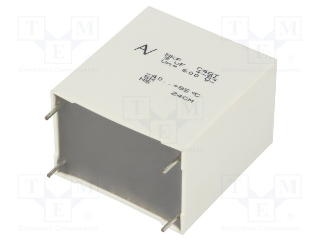 Capacitor: polypropylene; 9uF; ESR: 1.9mΩ; C4AT; THT; ±5%; -40÷85°C