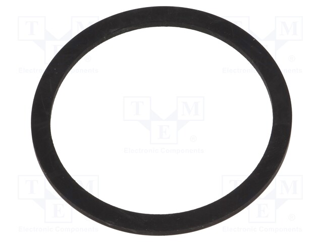 Gasket; rubber; D: 2mm; Øint: 49.8mm; Øout: 56mm; M50