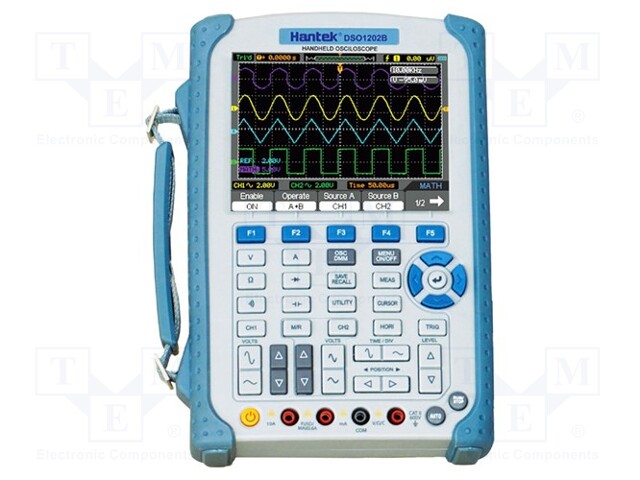 Scopemeter; Band: ≤200MHz; LCD 5,7" (640x480),color; Channels: 2
