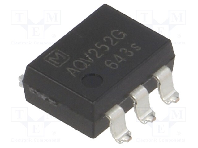 Relay: solid state; Icntrl max: 3mA; 2.5A; max.60VAC; max.60VDC