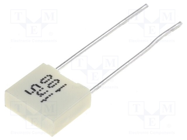 Capacitor: polyester; 1.5nF; 63VAC; 100VDC; Pitch: 5mm; ±10%