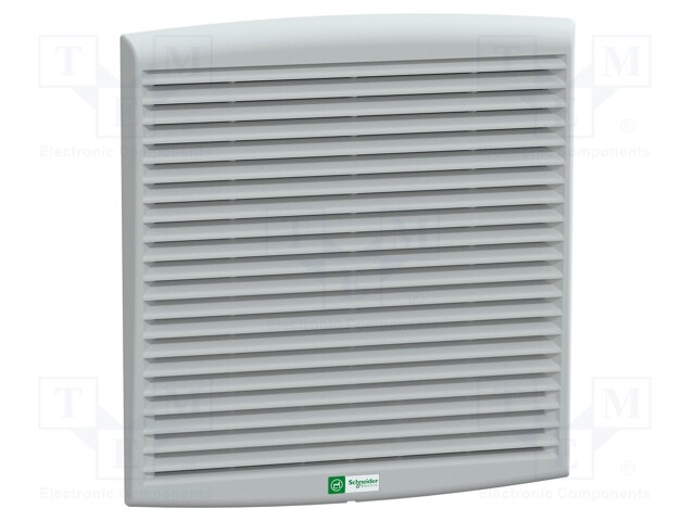 Enclosure Cooling, Filter Fan with Outlet Grille, IP54, ClimaSys, ASA, Polycarbonate, 336 mm