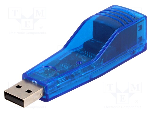 Adapter; RJ45 magnetically shielded,USB A