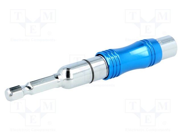 Holders for screwdriver bits; Socket: 1/4"; Overall len: 100mm