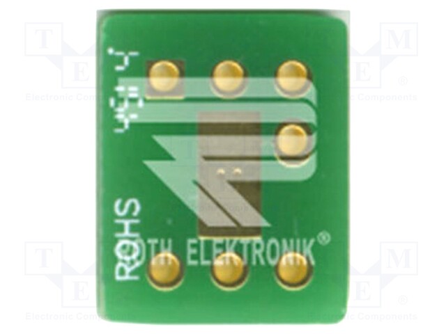 Board: universal; multiadapter; W: 9.84mm; L: 12.38mm