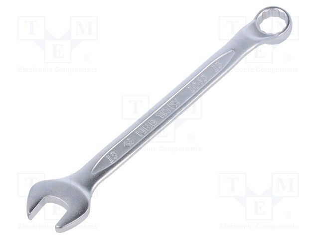 Wrench; bent,combination spanner; 13mm; Chrom-vanadium steel