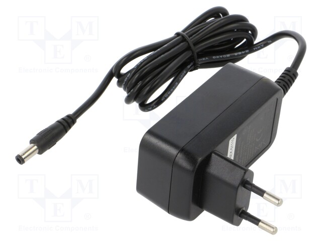 Power supply: switched-mode; 12VDC; 3A; Out: 5,5/2,5; 36W; 1.09m