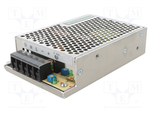 Power supply: switched-mode; modular; 60W; 12VDC; 10.8÷13.2VDC; 5A