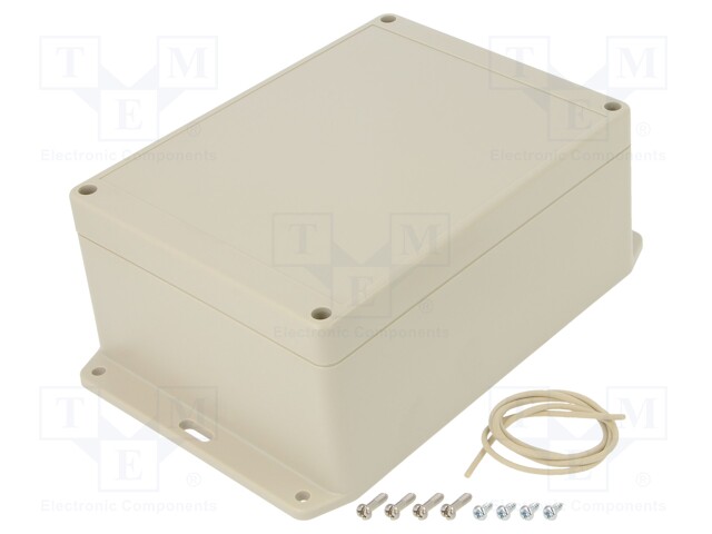 Enclosure: multipurpose; X: 125mm; Y: 165mm; Z: 75mm; Ritec; ABS; IP65