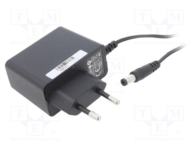 Power supply: switched-mode; voltage source; 7.5VDC; 1A; 7.5W