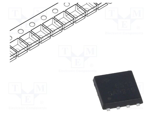 Transistor: N-MOSFET; unipolar; 30V; 115A; 33W; DFN5x6