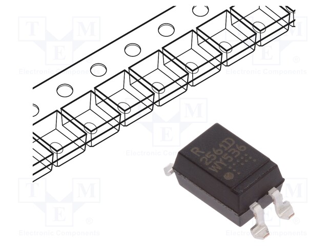 Optocoupler; SMD; Channels: 1; Out: transistor; Uinsul: 5kV; Uce: 80V