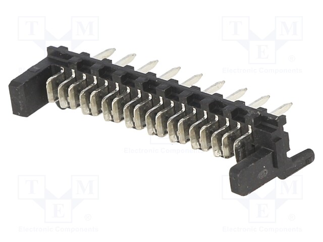 Socket; wire-board; male; PIN: 18; 1.27mm; THT; PicoFlex; 1.2A; 250V