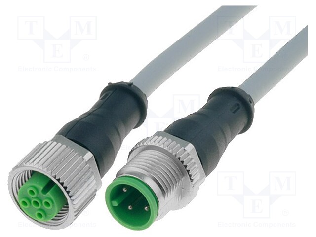 Connection lead; plug