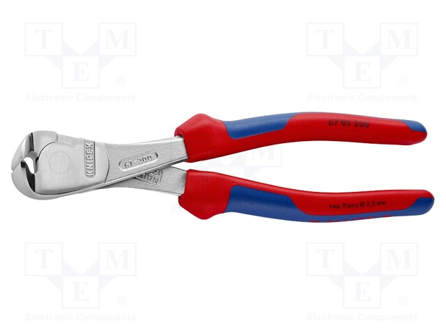 Pliers; end,cutting; 200mm