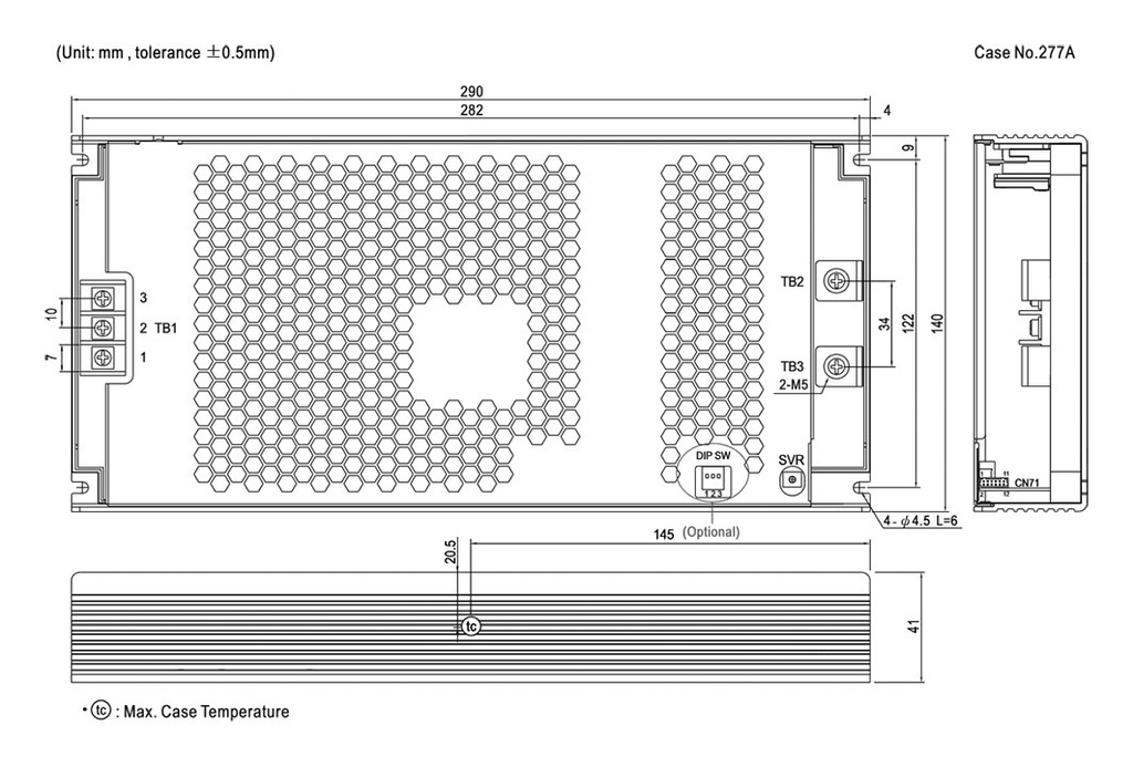 Power supply: switching; for building in,modular; 1512W; 48VDC