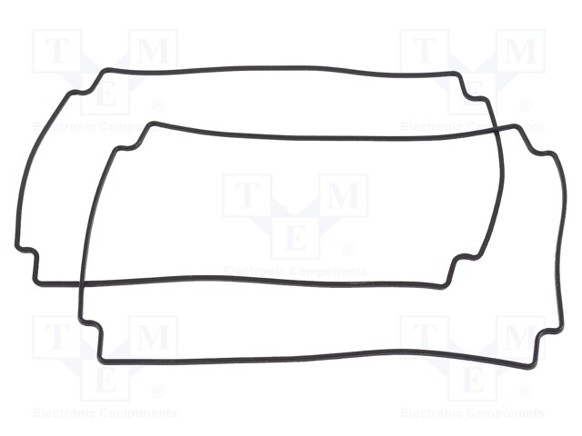 Gasket; HM-1590Z162; -40÷150°C; Gasket material: silicone rubber