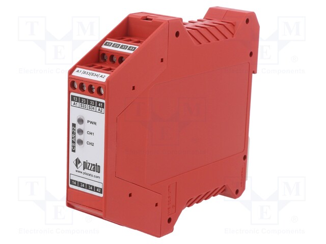 Module: safety relay; Series: CS; Mounting: DIN; -25÷55°C; 230VAC