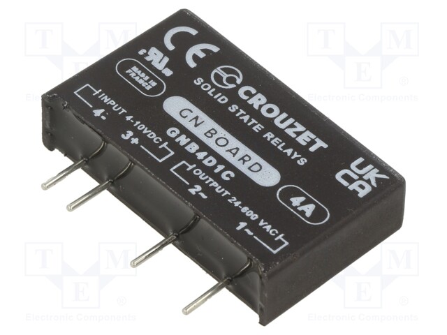 Relay: solid state; Ucntrl: 4÷10VDC; Variant: current source; 20g