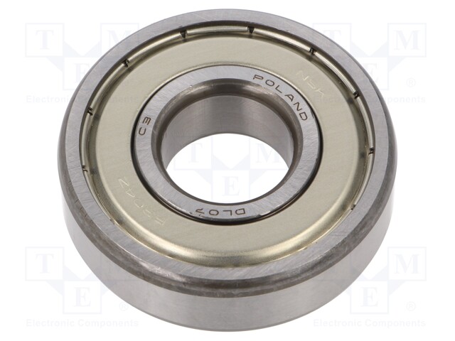 Bearing: ball; Øint: 20mm; Øout: 52mm; W: 15mm; bearing steel