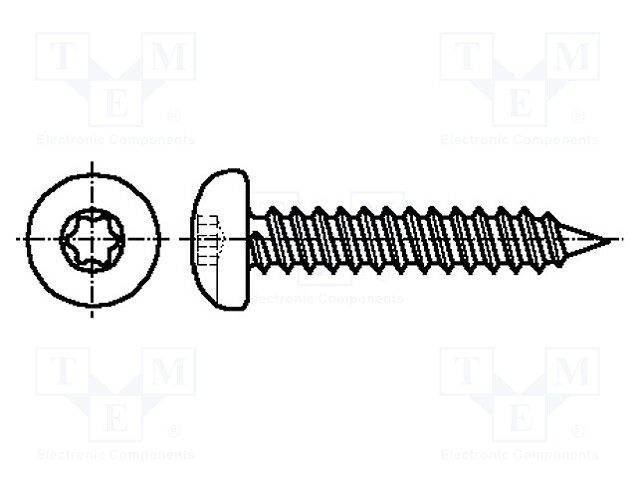 Screw; for wood